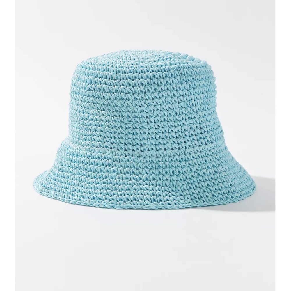 Urban Outfitters Charlie Straw Bucket Hat